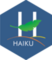 Haiku H logo sticker - Design
