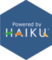 Pegatina Haiku Powered