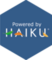 Haiku Powered sticker - Design