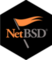 NetBSD black sticker