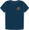 NetBSD heart organic navy t-shirt