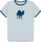Perl Camel Ringer organic t-shirt