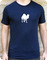 Perl Camel organic navy t-shirt - Photo