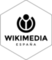 Wikimedia España (WMEs) white sticker