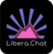 Libera.Chat fitted t-shirt - Design