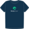 Rocky Linux organic navy t-shirt
