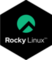 Rocky Linux Black sticker