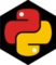 Python España black sticker - Design