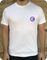 Emacs white heart t-shirt - Photo
