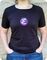 Emacs fitted black t-shirt - Photo