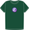 Emacs forest green t-shirt