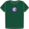 Camiseta Emacs forest green