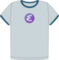 Emacs Retro Ringer Organic t-shirt