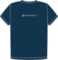 Hyper Bola organic navy t-shirt - Back