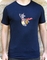 Hyper Bola organic navy t-shirt - Photo