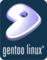 Gentoo heart organic navy t-shirt - Design