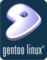 Gentoo heart organic navy t-shirt - Design
