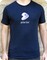 Gentoo heart organic navy t-shirt - Photo
