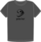 Gentoo organic light chic anthracite t-shirt