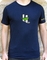 Haiku 3D organic navy t-shirt - Photo