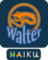 Walter organic navy t-shirt - Design