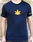 Leaf organic navy t-shirt - Photo
