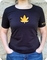 Leaf fitted t-shirt - Photo