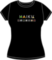 Haiku boot splash fitted t-shirt