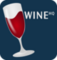Wine organic navy t-shirt - Design