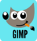 GIMP teal t-shirt - Design