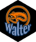 Haiku Walter black sticker