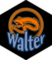 Haiku Walter black sticker - Design