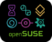 openSUSE Distro Flavors Black Tote bags - Design