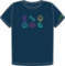 openSUSE Distro Flavors organic navy t-shirt