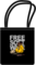 Free Soft Black Tote bags