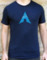 Arch only logo navy organic t-shirt - Photo