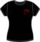 Debian fitted heart t-shirt
