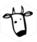 Larry white sticker - Design