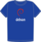 Debian Cobalt organic t-shirt
