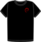 Debian only logo heart t-shirt