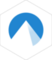 Codeberg only logo white sticker