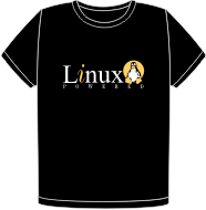 Linux Powered t-shirt (FW0074)