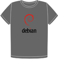 Debian t-shirt (FW0128)