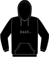 BASH: #!/bin/bash sweatshirt (FW0153)