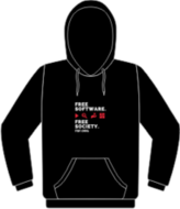Free Software & Free Society sweatshirt (FW0160)