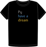 Py have a dream t-shirt (FW0187)