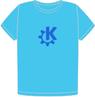 KDE Teal t-shirt (FW0234)