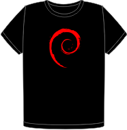 Camiseta Debian Spiral (FW0261)