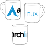 Arch Linux mug (FW0296)