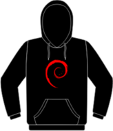 Sudadera Debian visible Logo (FW0310)